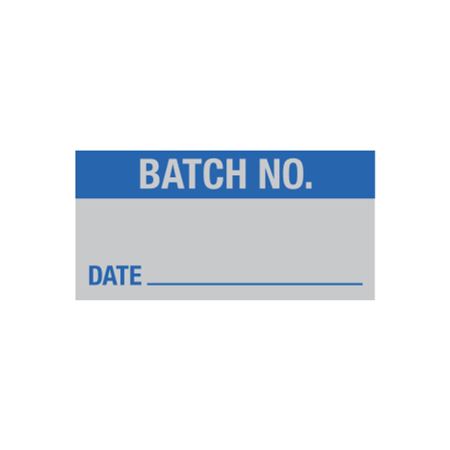 Batch No. - Write-On Decal