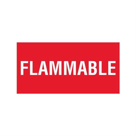 Flammable - Vinyl Marker