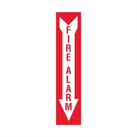 Fire Alarm Down Arrow - Vinyl Marker