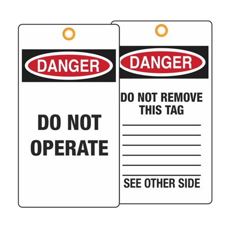 Danger Do Not Operate