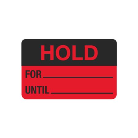 Calibration Labels - Hold For/Until - 1 1/2 x 2 3/8