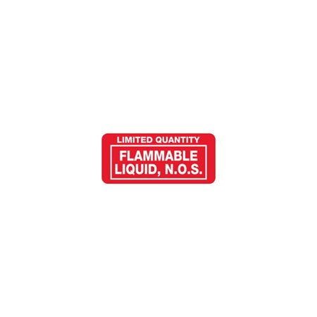 Limited Quantity Labels - Flammable Liquid, N.O.S.