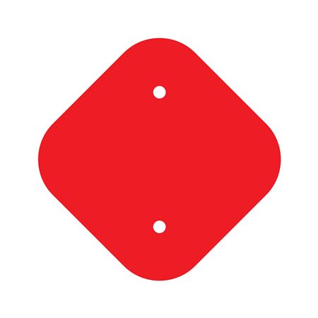 Delineator Solid Color 6" x 6"