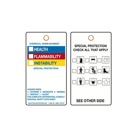 Right To Know - Two-Sided Compliance Tag