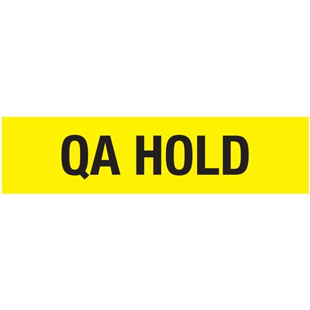 Pallet Tape Adhesive - QA Hold