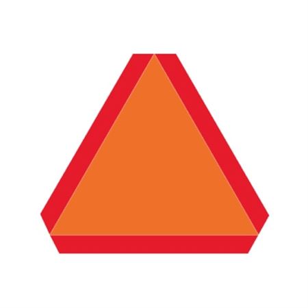 Slow Moving Vehicle Sign - Adhesive Vinyl
