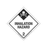 Hazardous Shipping Label - Class 2 Inhalation Hazard