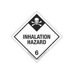 Hazardous Shipping Label - Class 6 Inhalation Hazard
