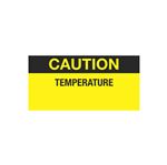 Caution Temperature - QC Write-On Decal