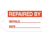 Instruction Tags - Repaired By