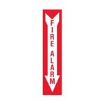 Fire Alarm Down Arrow - Vinyl Marker