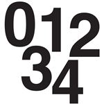 NFPA Fire Hazard ID System 2" Numbers