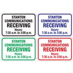 Custom Traffic and Parking Signs - 12" x 18" Horizontal