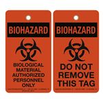 Biohazard Biological Material... Tag
