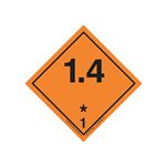 Transport Pictogram 2" Label - Class 1 Explosive 1.4
