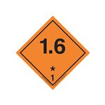 Transport Pictogram 2" Label - Class 1 Explosive 1.6