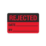 Calibration Labels - Rejected Date/By - 1 1/2 x 2 3/8