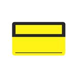 Calibration Labels - Blank Yellow - 1 1/2 x 2 3/8