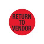 Return To Vendor - Inventory Label
