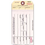 Multi-Part Inventory Tags - Perforated w/2 Parts