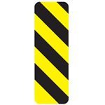 Delineators - Left Slant Black/Yellow Reflective