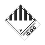 Hazmat Shipping Label/Description - Class 9 ID8000 Consumer Commodity