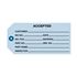 Inspection/Repair Tag - Blue - Accepted