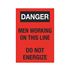 Utility Pole Sign w/Magnetic Strip